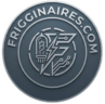 "Official logo for Frigginaires.com, a guitar electronics and tube amplifier repair resource, featuring a vintage-inspired aesthetic that blends Southern Soul musicality with technical repair authority."